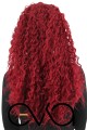 Afro Dalgalı Tül Peruk Kızıl 300 Gr 70 Cm