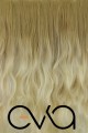 Eva Peruk 250 Gr 70 Cm Dalgalı Fiber Yarımay Set Açık Karamel Platin Ombreli