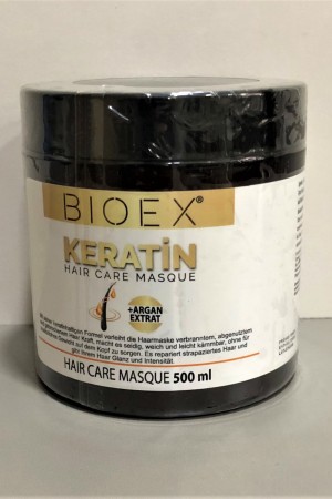 BIOEX & KERATİN SAÇ BAKIM MASKESİ + ARGAN EKSTRAT - 500 ml