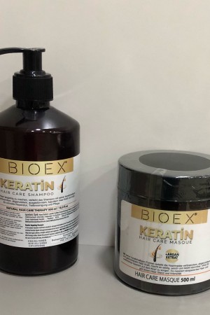 Bıoex & Keratin Saç Bakım Şampuan + Bıoex & Keratin Saç Bakım Maskesi 2'Lİ SET
