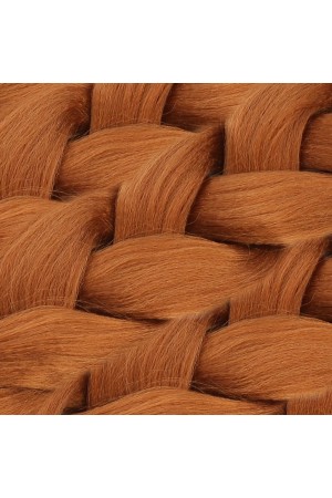 Afrika Örgüsü Rasta ve Box Braid için Sentetik Saç 100 Gram - Bakır