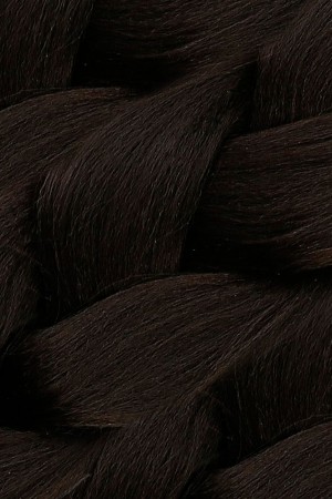 Afrika Örgüsü Rasta ve Box Braid için Sentetik Saç 100 Gram - Koyu Kestane