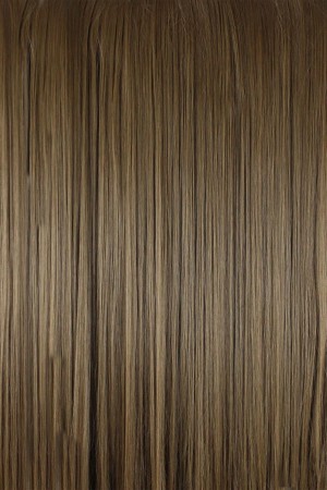 Eva Peruk 250 Gr 70 Cm Düz Fiber Yarımay Set Kumral